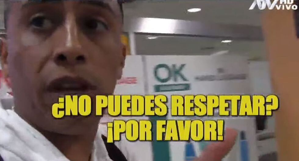 Christian Cueva fue abordado por cámaras de Magaly Medina