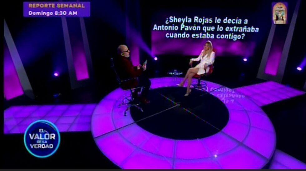 Doménica Delgado en El Valor de la Verdad