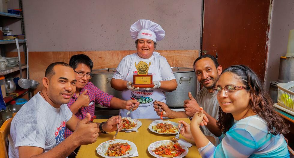 María Uriol ganó premio gastronómico con picante de trigo con caballa flameada