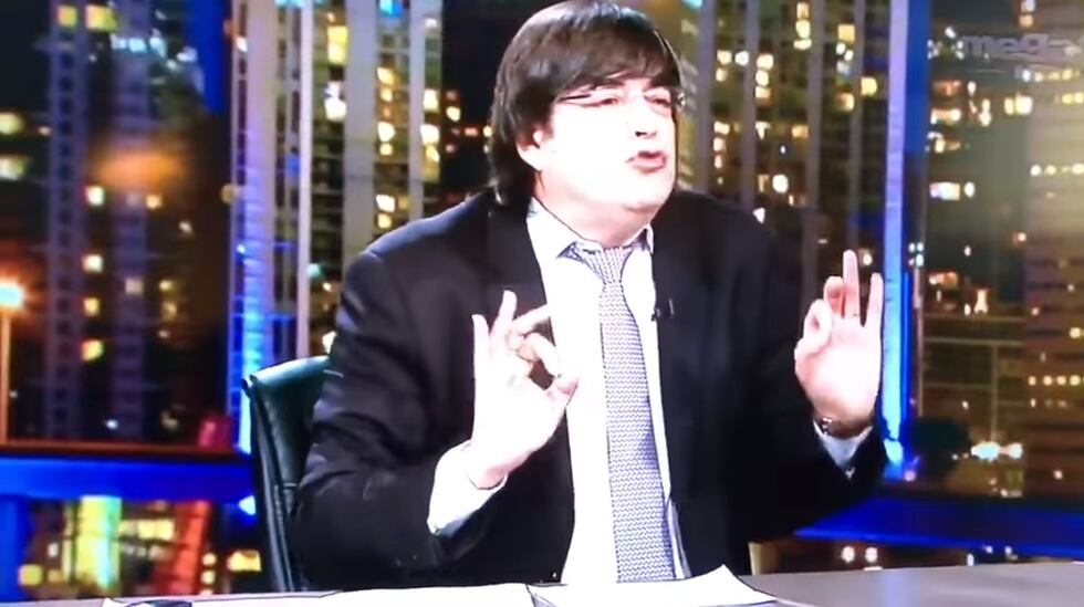 Jaime Bayly se pelea en vivo