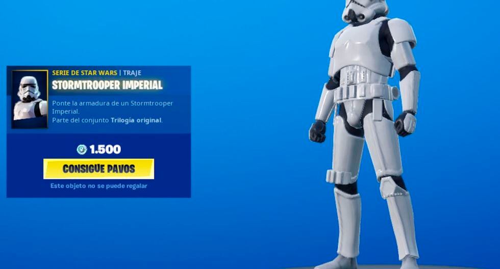 ¿Quieres tener la skin del soldado imperial de Star Wars en Fortnite? Entonces estos son los pasos que debes realizar. (Foto: Epic Games)