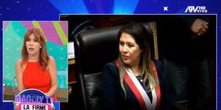 Magaly Medina llamó 'chismosa de quinta' y 'hambrienta de pantalla' a congresista Yeni Vilcatoma | VIDEO | FOTOS