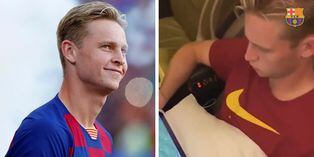Frenkie de Jong: ¿Qué hace luego de un partido de Barcelona? Este video impresiona a sus seguidores