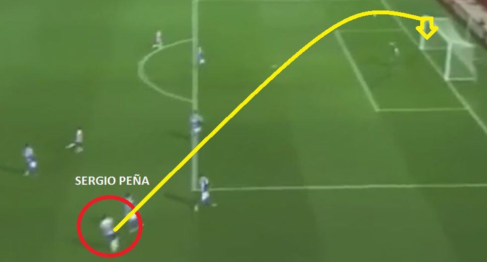 Golazo de Sergio Peña