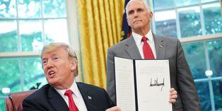 Donald Trump firma decreto que pone fin a la separación de familias en frontera de México con Estados Unidos