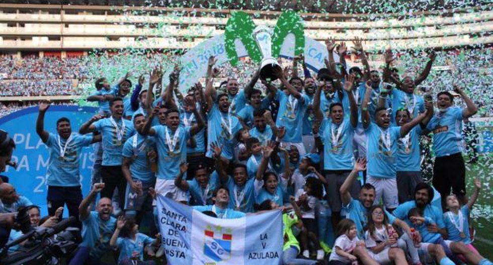 La premiación a Sporting Cristal como campeón del Descentralizado 2018 cerró la gala. (Foto: Sporting Cristal)