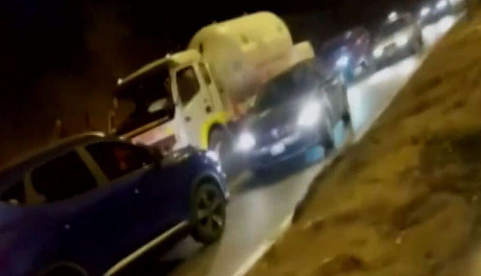 Militar ebrio siembra el caos en la Costa Verde. Foto: Captura de Latina