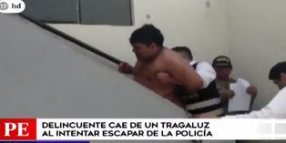 San Martín de Porres: Ladrón intenta escapar de policías y cae por un tragaluz de una casa de tres pisos