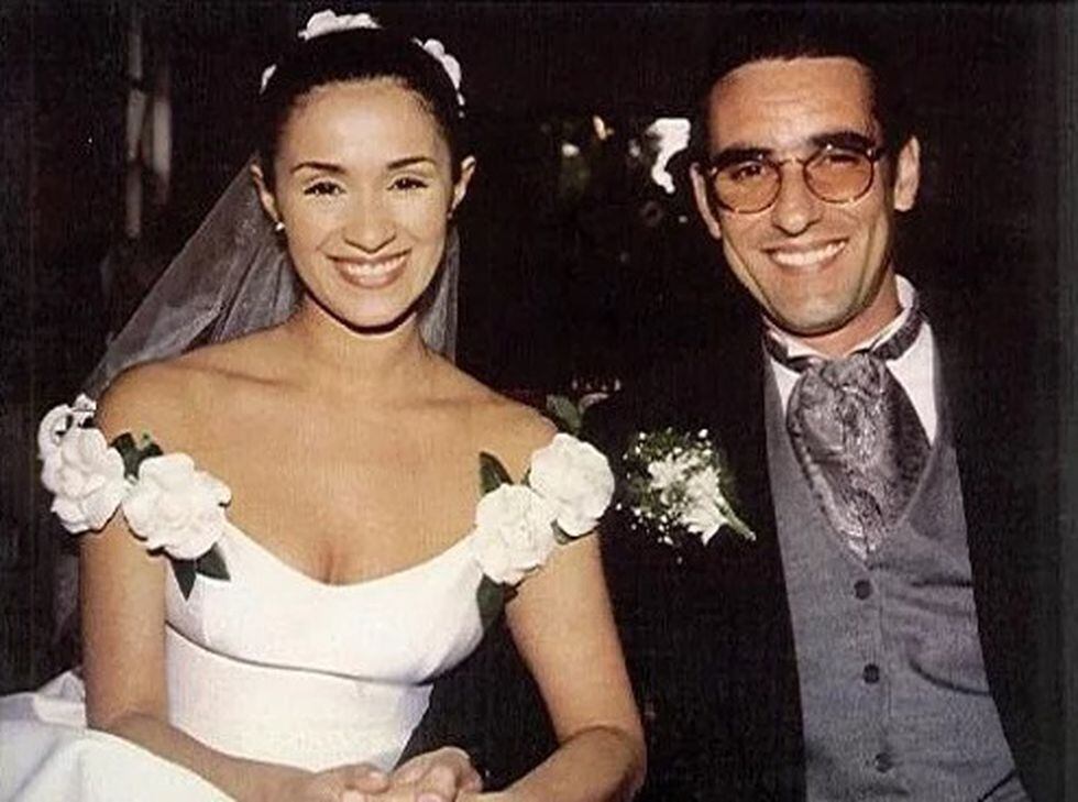 Tras algunos años de noviazgo, la pareja se casó por la iglesia el 4 de Julio de 1999 en Bogotá. (Foto: Difusión)