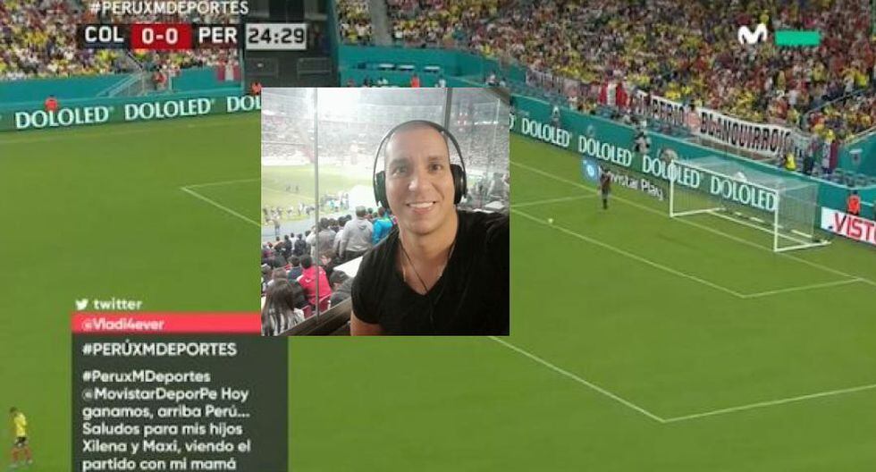 Perú vs Colombia: El 'blooper' del relator de Movistar Deportes durante el encuentro amistoso
