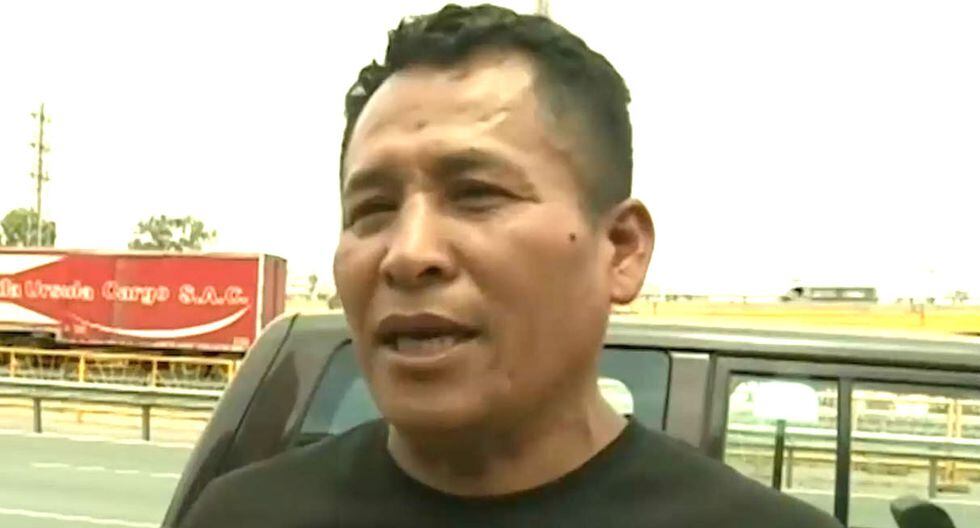 Héroe que le salvó la vida a joven que colgaba de puente en SJM (TROME)