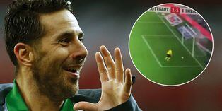 Claudio Pizarro fue testigo de un gol insólito a favor del Werder Bremen | VIDEO