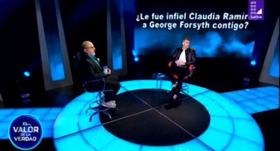 Greg Michel reveló que salió con Claudia Ramírez cuando ella era pareja de George Forsyth. (Foto: Captura de video)