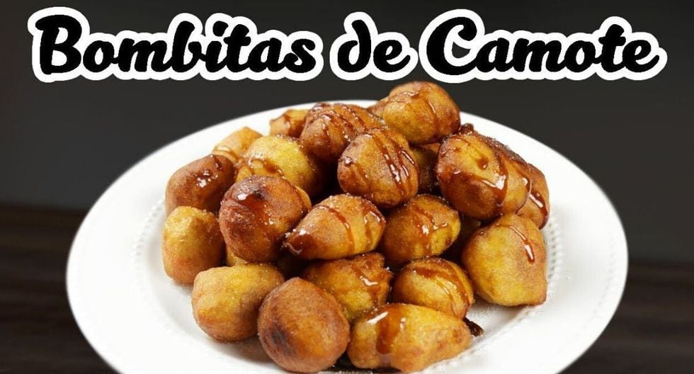 Bombitas de camote. (Foto: Sabores del Perú)