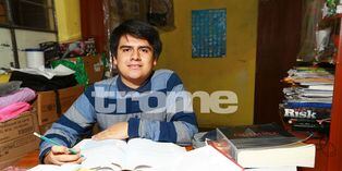 Joven de 17 años que ingresó a la UNI y Católica ocupando el 1er puesto es ejemplo de esfuerzo y dedicación | FOTOS