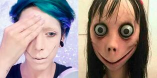 YouTube: se maquilla para parecerse 'Momo' de WhatsApp y el resultado es escalofriante