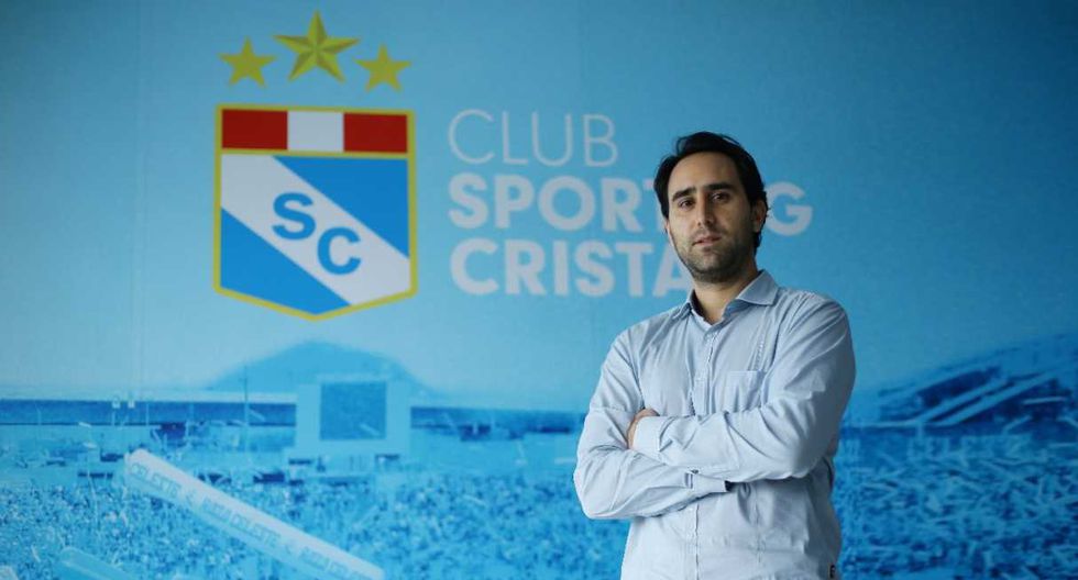 Joel Raffo, representante de Innova Sports, aseguró que su principal objetivo es mantener el buen trabajo que se viene haciendo en Sporting Cristal. (Foto: Jesus Saucedo / GEC)
