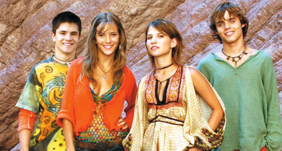 “Rebelde Way” lanzó a la fama a sus protagonistas Luisana Lopilato, Camila Bordonaba, Benjamín Rojas y Felipe Colombo. Foto: AP