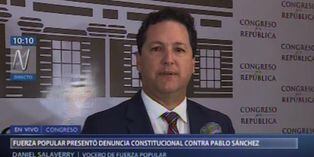 Fuerza Popular presentó denuncia constitucional contra fiscal de la Nación