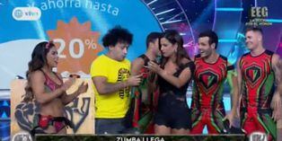 Zumba sorprende al ingresar a Esto Es Guerra | VIDEO