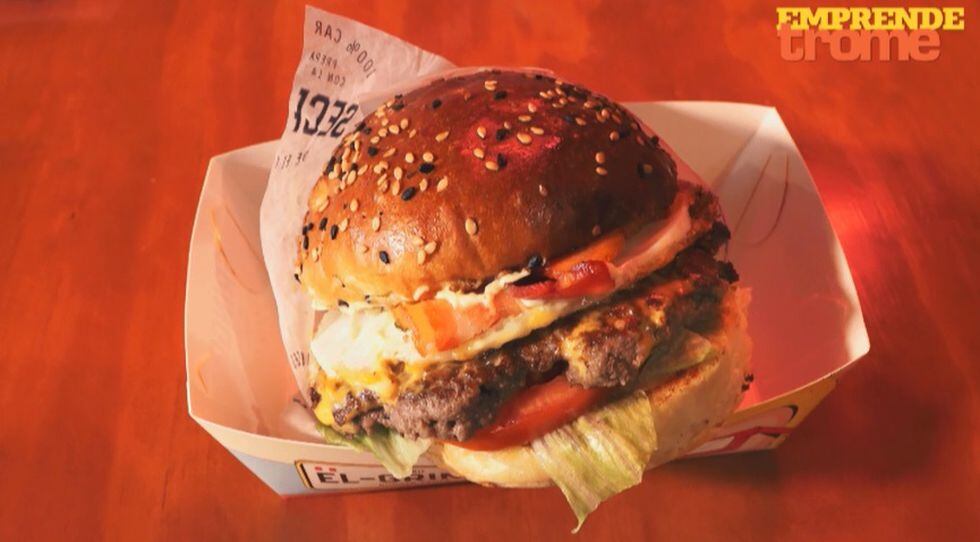 Esta deliciosa hamburguesa y muchos platos más en el 'El Gringo'.