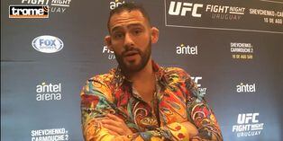 Santiago Ponzinibbio: "Voy a volver con todo y en una o dos peleas más deberé tener chance por el título del UFC"