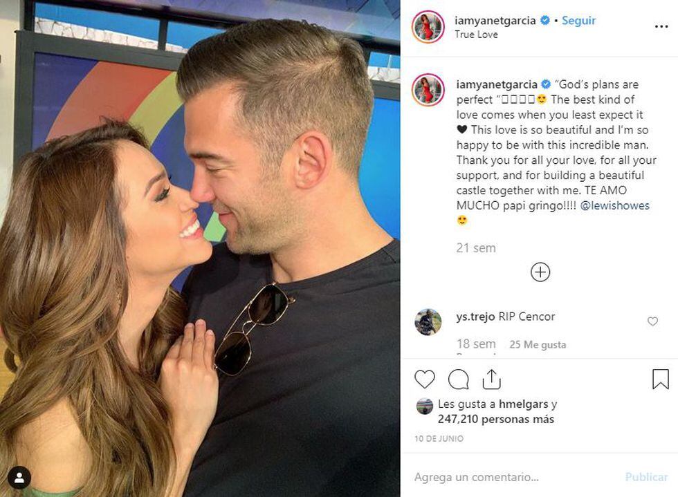Yanet García hizo oficial su relación con Lewis Howes en mayo de 2019 (Foto: Instagram)