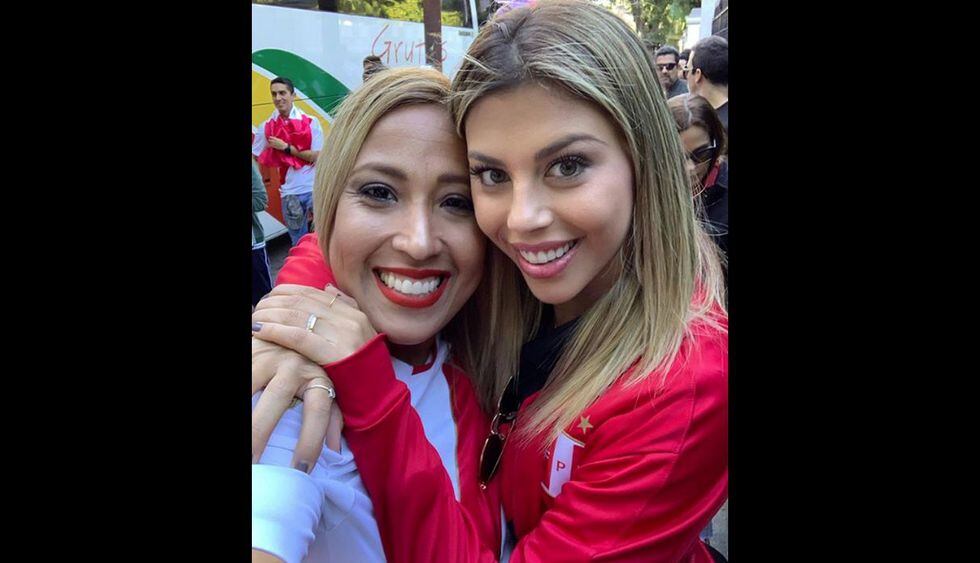 Alondra García Miró ya está en el estadio Maracaná (Fotos: Instagram)