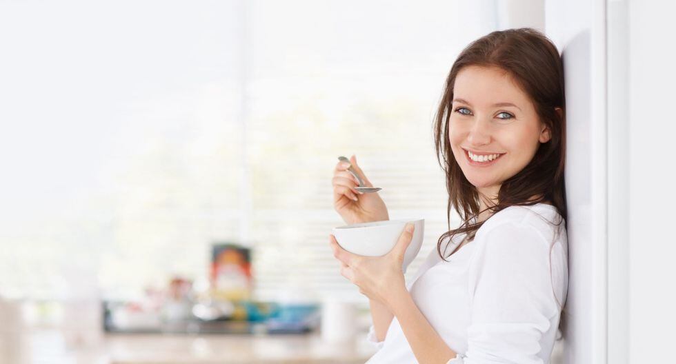 Una alimentación saludable hará que tengas un buen embarazo.