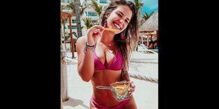 ¡Qué roche! Flavia Laos sufrió percance durante su viaje a Cancún con Patricio Parodi | VIDEO