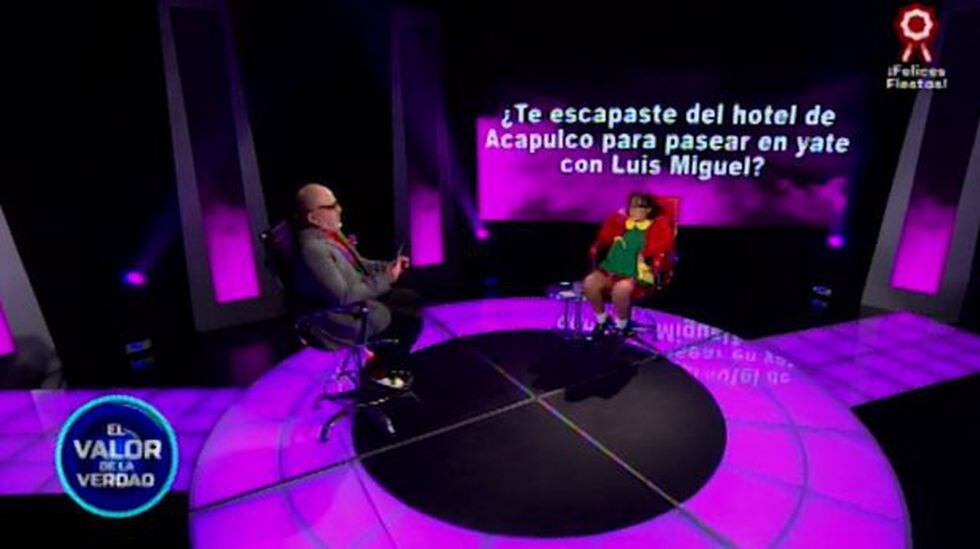 La Chilindrina en 'El valor de la verdad'