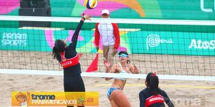 Panamericanos 2019: Perú debutó con triunfo en Voleibol Playa frente a El Salvador |VIDEO |FOTOS