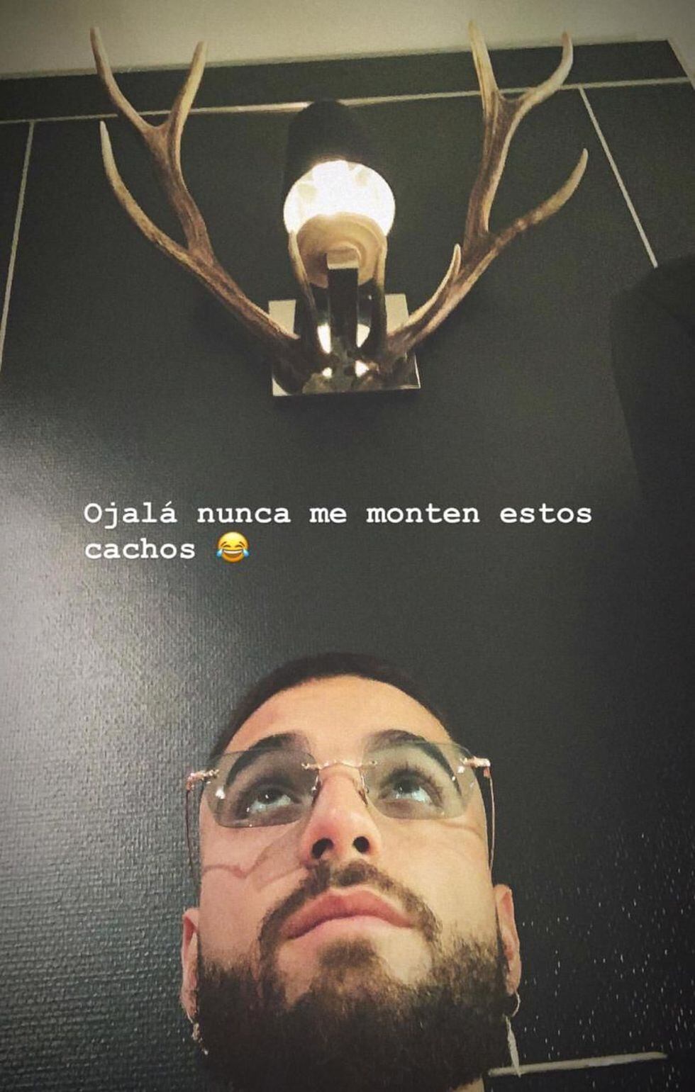 Esta fue la imagen que compartió Maluma en su Instagram. (Foto: @maluma)