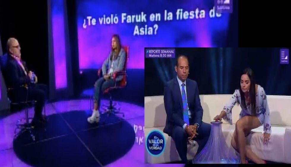 Botón rojo en El Valor de la Verdad de Claudia Meza