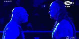 Goldberg se presentó por primera vez en SmackDown Live y The Undertaker apareció para encararlo | VIDEO | FOTOS