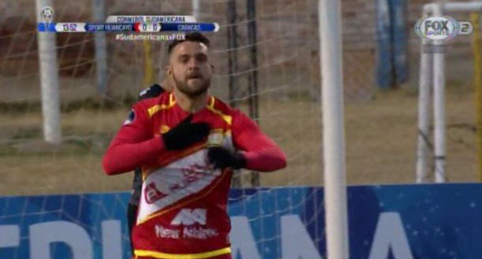 Gol 1 de Huancayo a Caracas