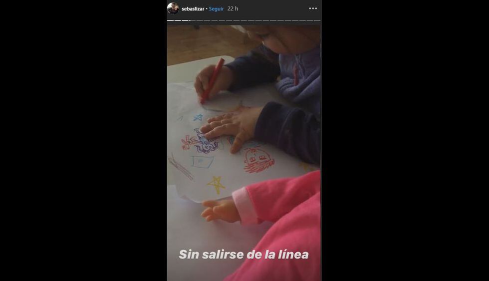 Sebastián Lizarzaburu comparte fotos con su hija
