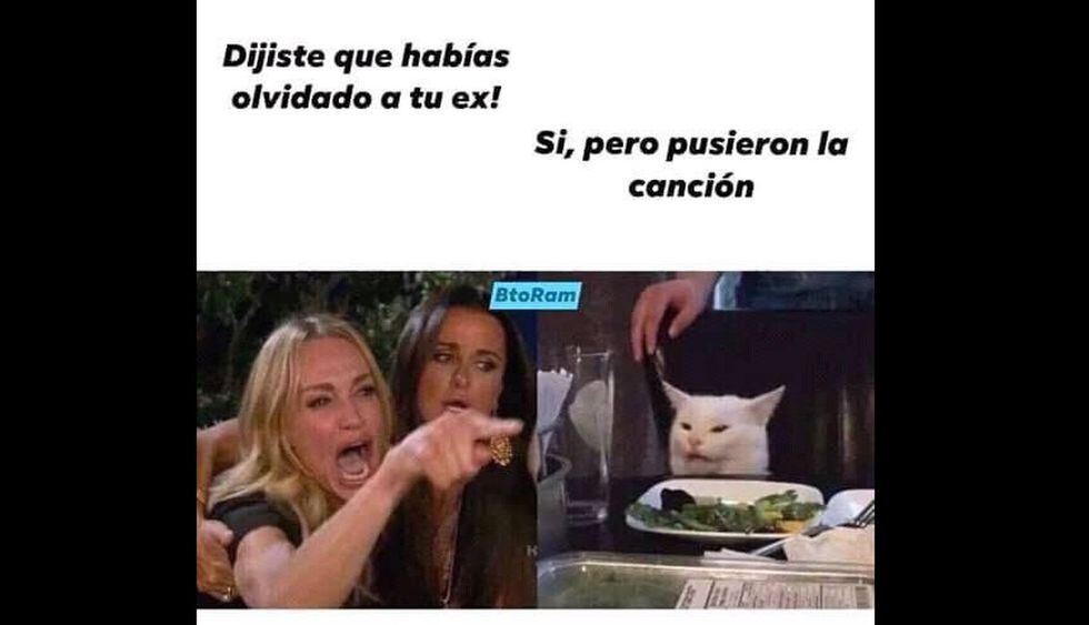 "Me dijiste que...", la historia detrás del meme de la mujer y el gato