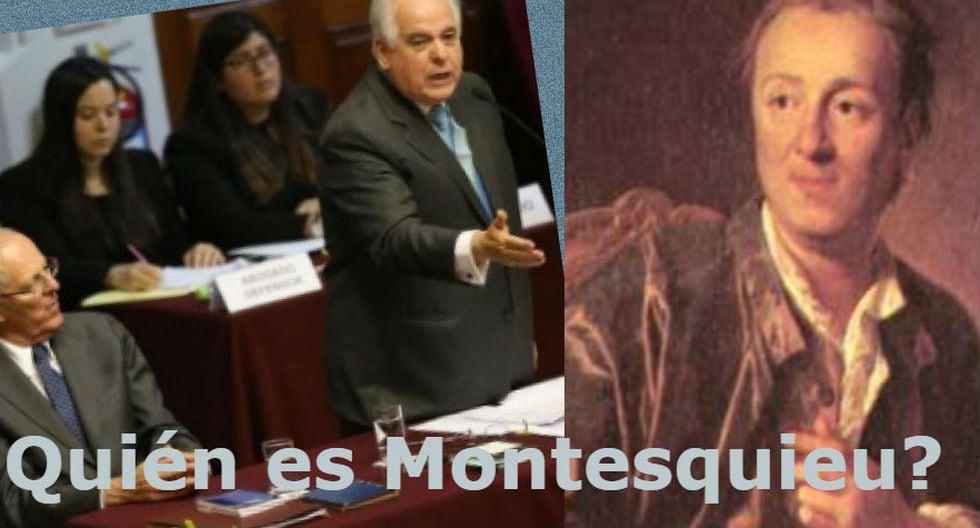 Montesquieu fue la palabra más buscada en Google por los peruanos durante la defensa de PPK.
