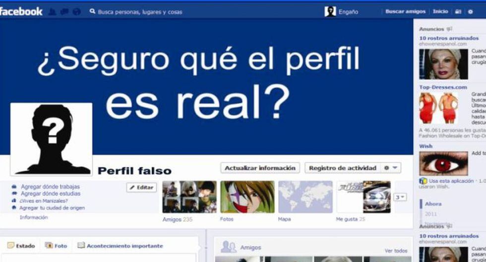 Existen varias maneras para detectar cuentas falsas.