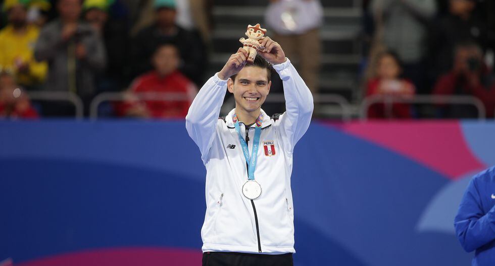 Hugo del Castillo: Medalla de plata en Taekwondo Poomsae. (Foto: Jesus Saucedo / GEC)