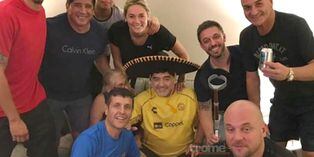 Diego Maradona: Así se festejó sus 58 años y sin pensarlo pidió este deseo |VIDEO |FOTOS