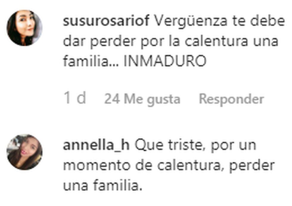 Comentarios Instagram Pedro Gallese