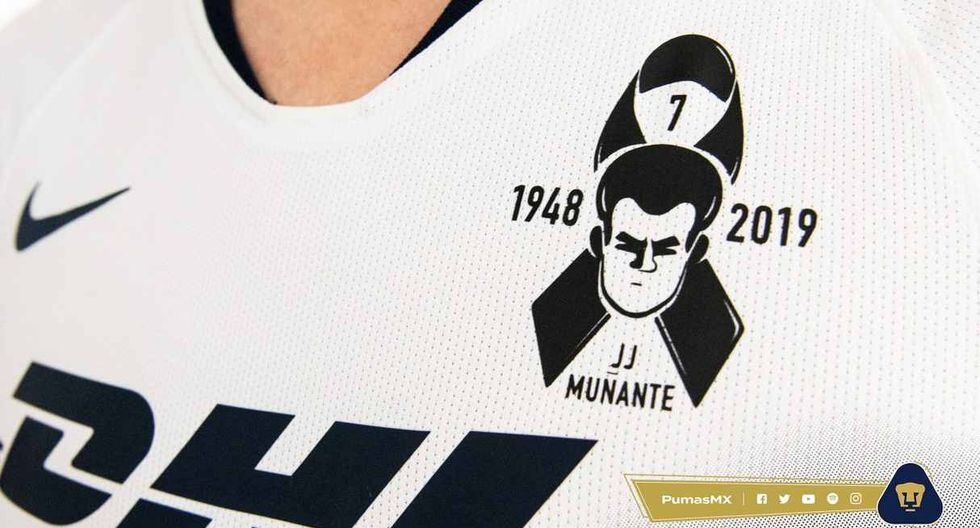 Esta será la camiseta de Pumas en honor a Juan José Muñante. (Foto: Pumas MX)