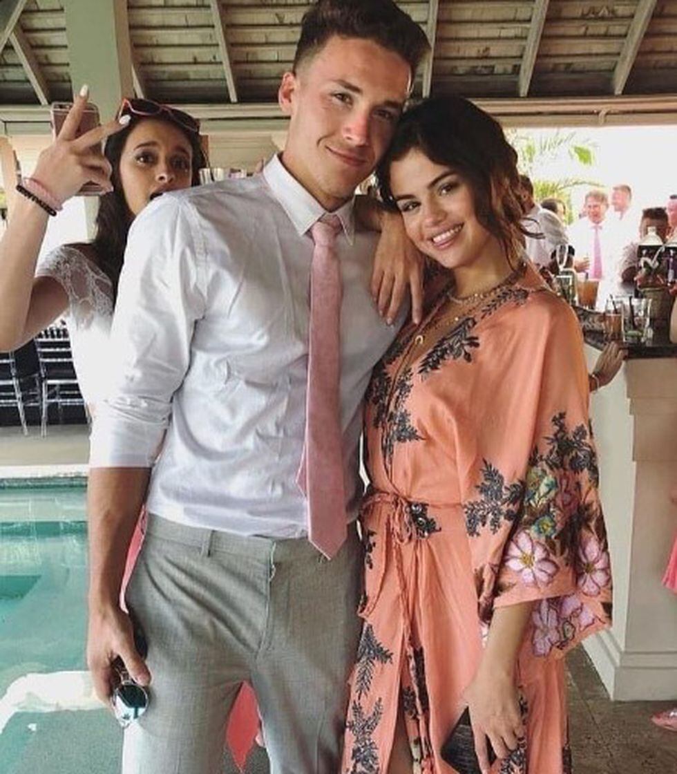 Selena Gomez y el primo de Justin Bieber. Foto: Instagram