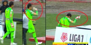 Leao Butrón generó polémica e indignación por gestos a la tribuna tras derrota de Alianza ante Ayacucho FC