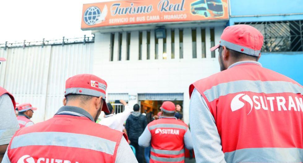 Sutran indicó que el personal supervisó los terminales Libertadores, Expreso Nacional, Cruz del Norte, Turismo Real y San Martín de Porres. (Difusión)