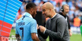 Pep Guardiola: Mira su insólito reclamo a Raheem Sterling durante el festejo de la Copa FA |VIDEO |FOTOS