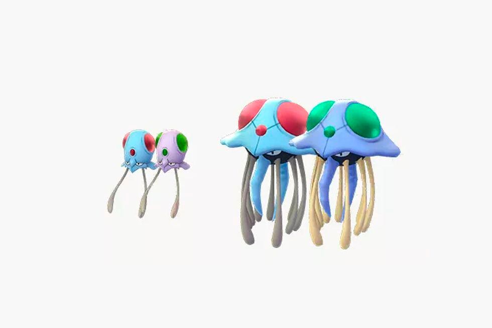 Durante la semana Supereficaz podrás obtener a Tentacool y Tentacruel en su forma shiny. (Foto: Pokémon)
