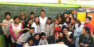 River Plate vs Flamengo: Marcelo Gallardo regresó a su colegio y terminó llorando | VIDEO | FOTOS